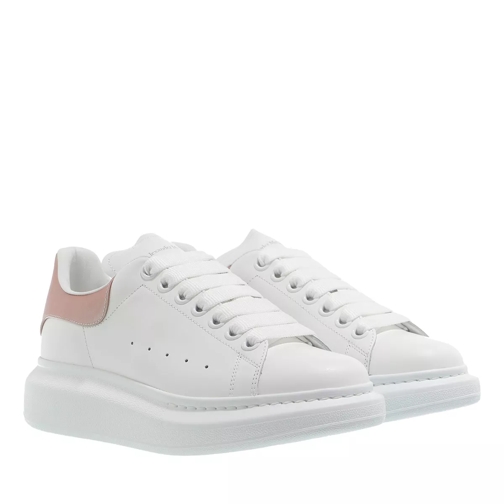 Alexander McQueen Oversized Sneakers White/Rose scarpa da ginnastica bassa