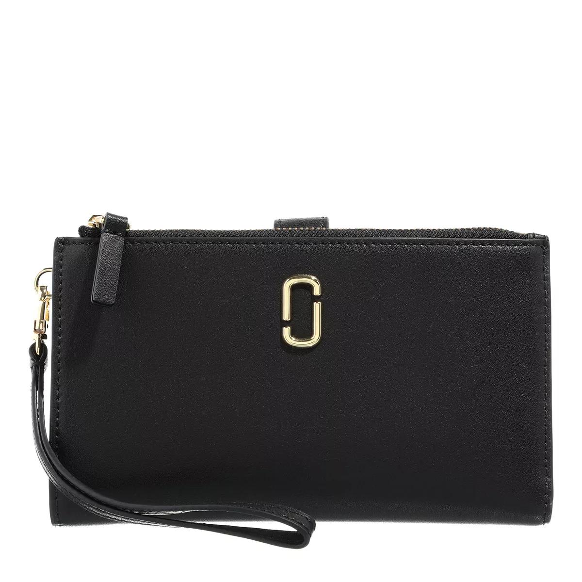 Marc Jacobs Pochettes - Mini Compact Wallet - Gr. unisize - in Schwarz - für Damen