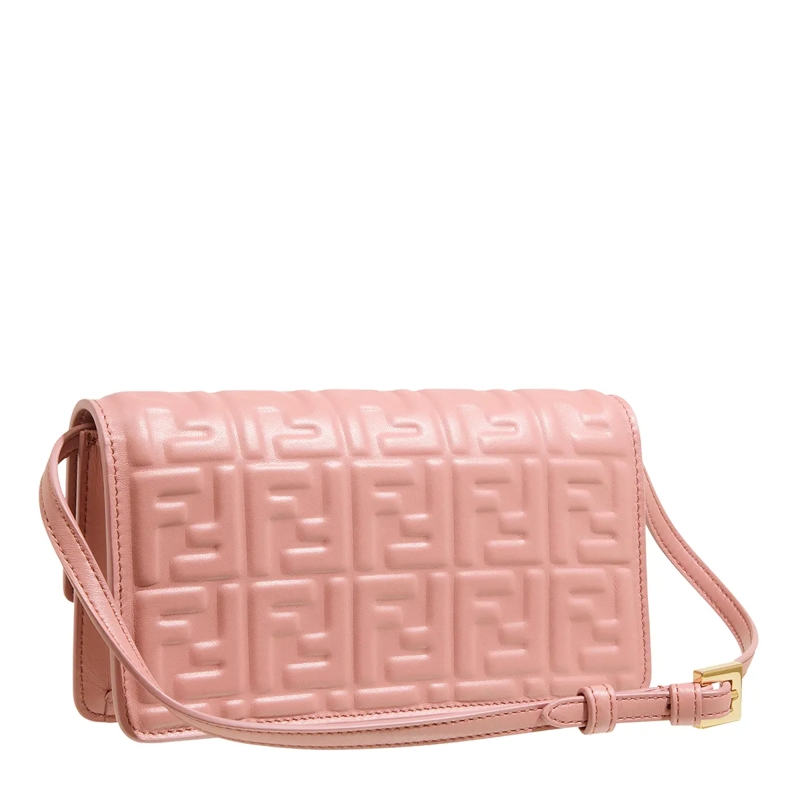 Fendi Baguette Bag Wallet On Chain Baguette Macaron(Image 4)
