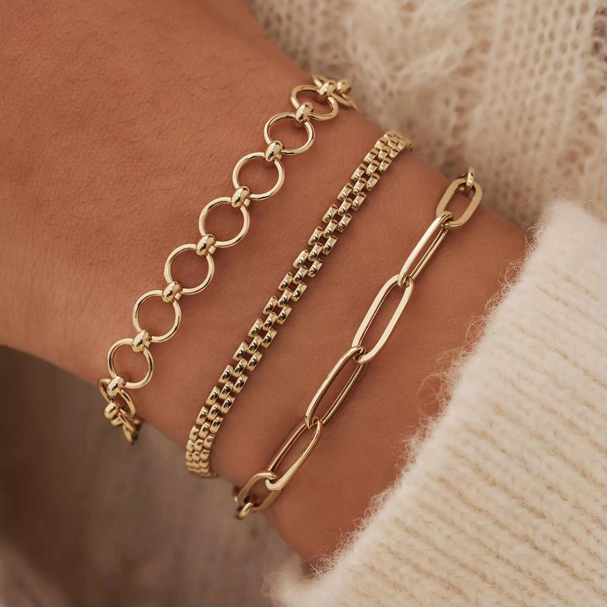 Thumbnail - Isabel Bernard Armband - Belleville Axelle 585 Gold Armband - Gr. ONE SIZE - in Gold - für Damen