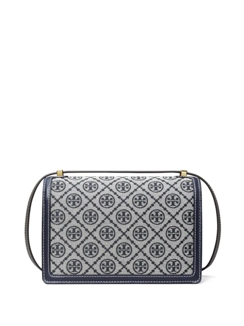 TORY BURCH Hobo bags Multicolor Fabric Crossbody Bag in blauw
