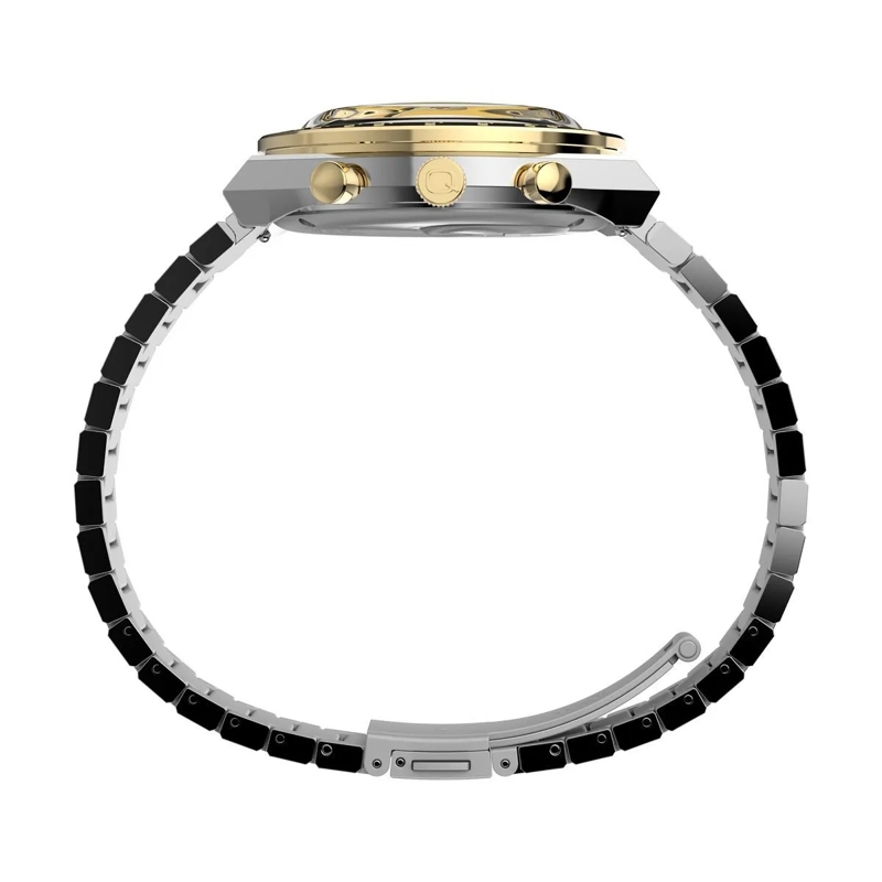 Timex Chronograph Quartz Analog Chronograph Q Timex® Chronograph silber(Image 2)