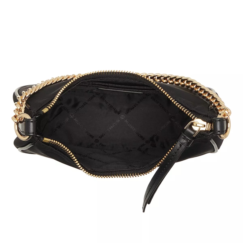 MICHAEL Michael Kors Pochette Jet Set Charm Small Chain Pouchette Black(Image 9)