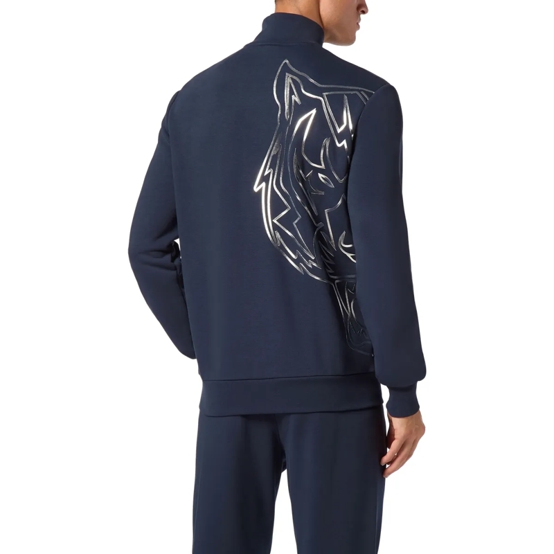 Plein Sport Daunenjacke Sweatjacke Tiger dunkel-blau(Image 2)