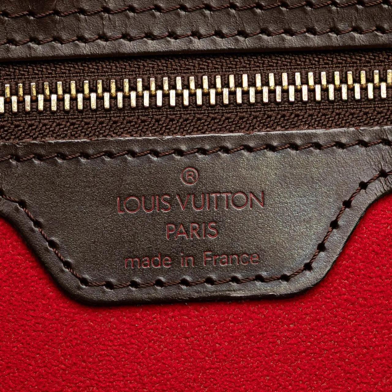 Thumbnail - Louis Vuitton Shopper - Damier Ebene Hampstead PM - Gr. unisize - in Braun - für Damen