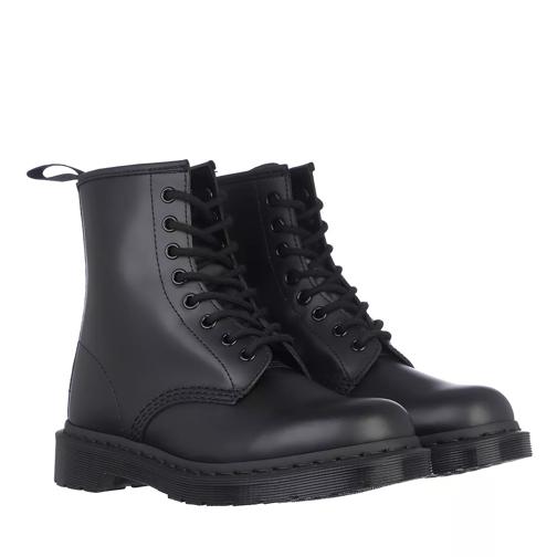 Dr. Martens 1460 Mono Black Smooth Stivali allacciati