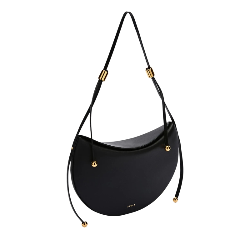 Furla Schultertasche Furla Moonstone M Shoulder Bag Nero(Image 3)