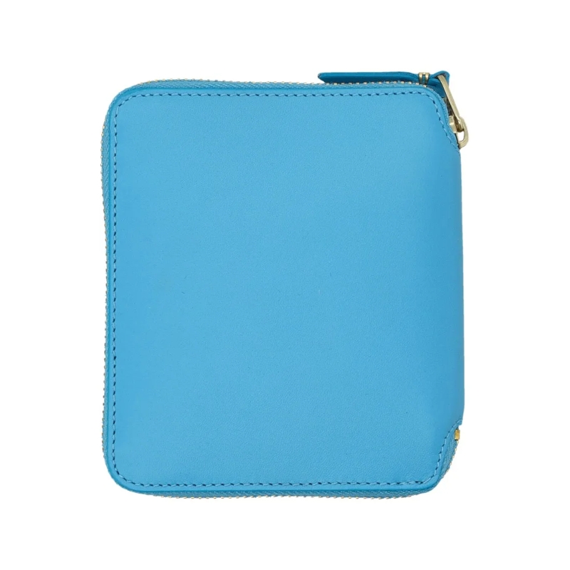 Comme des Garcons Geldbörse Colour Vertical Wallet Blue