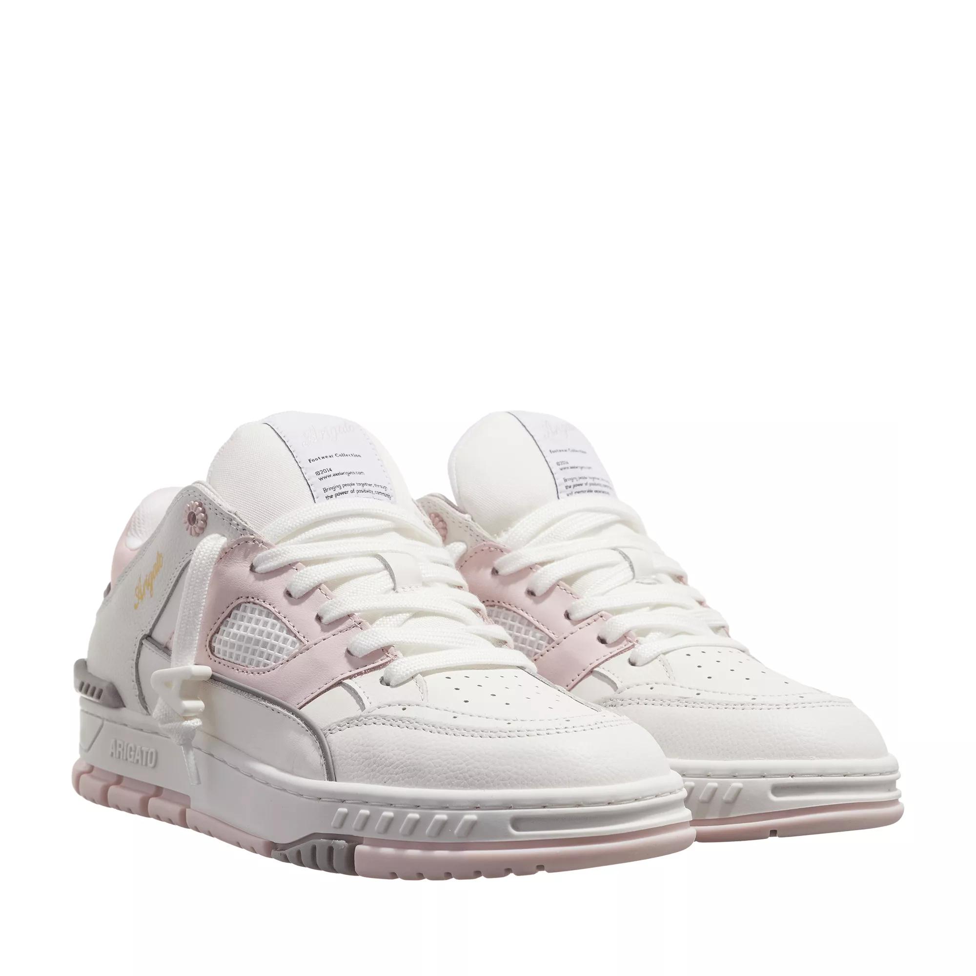 Axel Arigato Area Lo Sneaker White Light Pink High Top Sneaker