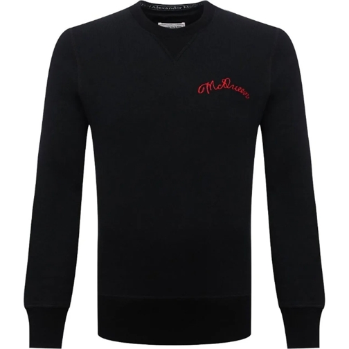 Alexander McQueen  Alexander Mcqueen Logo Sweatshirt schwarz