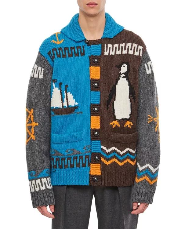 Alanui - The Nautical Cardigan - Größe L - multi