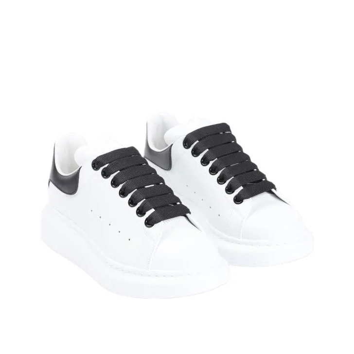 Alexander mcqueen white leather sneakers online