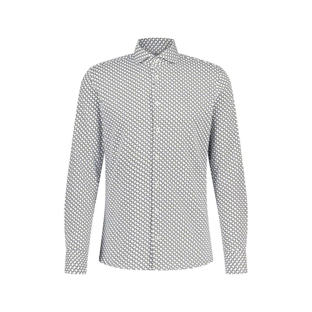 fakts - Shirt Slim Fit Leisure - Größe M - weiß