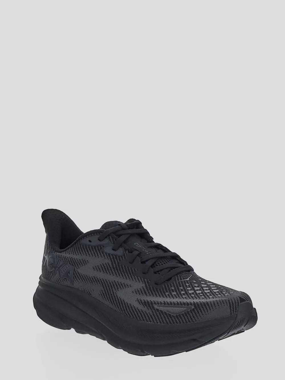 Thumbnail - Hoka Low-Top Sneaker - Clifton 9 - Breathable Sports Shoe - Gr. 10_5 - in Schwarz - für Damen