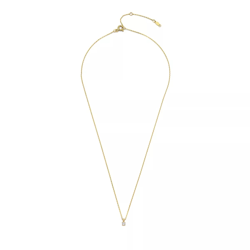 Isabel Bernard Mittellange Halskette De la Paix Celesse 14 karat necklace | diamond 0.0 Gold