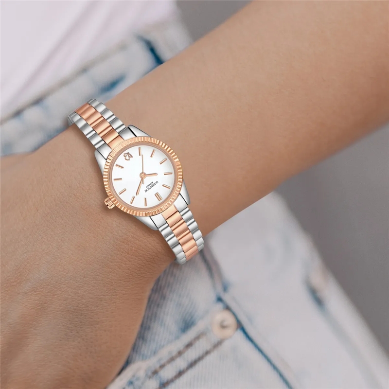 Glanzstücke München Automatikuhr Damen Armbanduhr Edelstahl silber(Image 2)