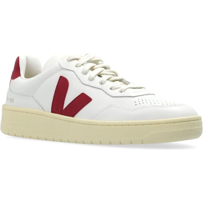 Veja Sneaker basse V-90 Extra White Marsala(Image 3)