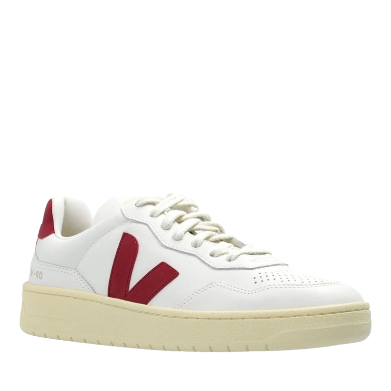 Veja Sneaker basse V-90 Extra White Marsala(Image 3)