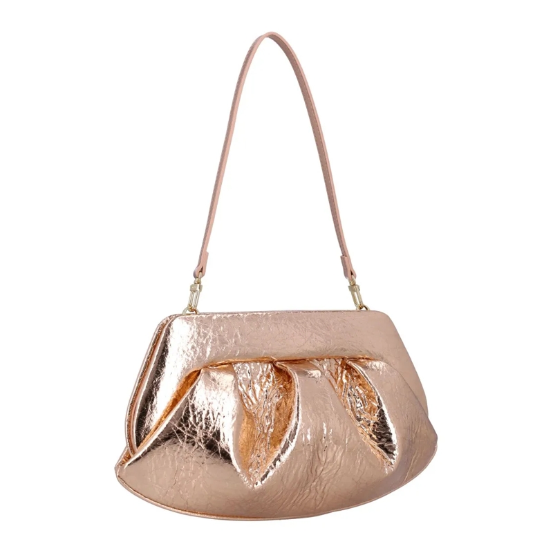 Themoirè Clutch Emera Pineapple Clutch Gold