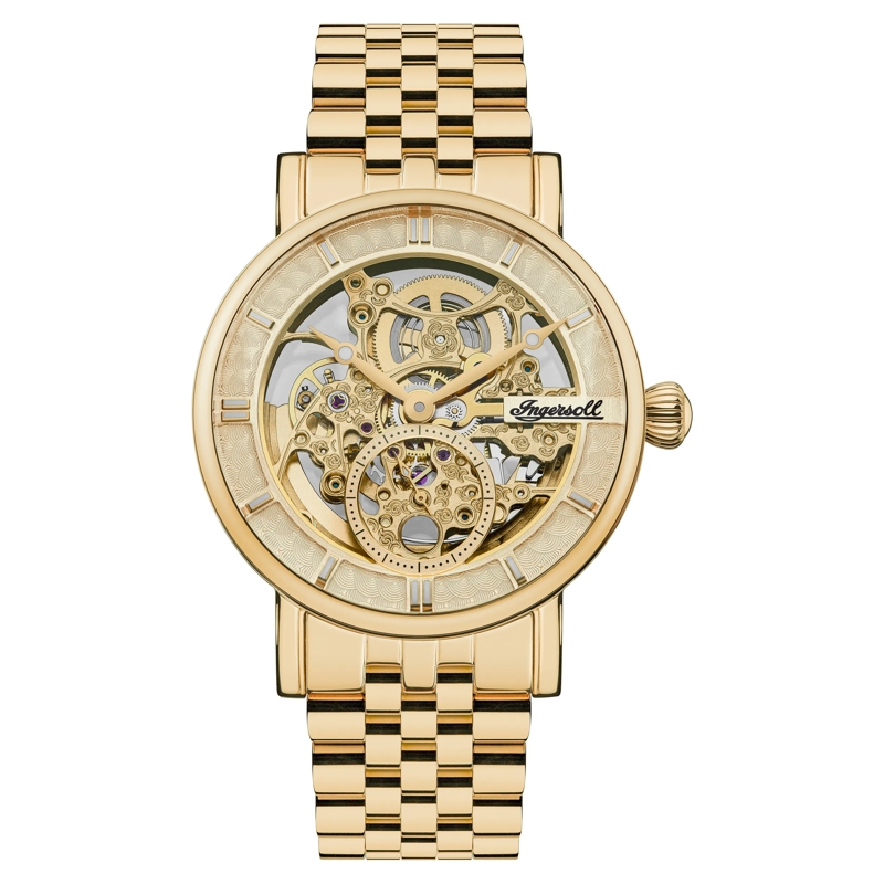 Ingersoll Automatikuhr The Herald- Die Ingersoll Herrenuhr ist ein eleg gold