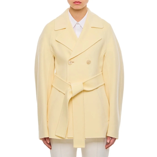 Sportmax Wintermäntel Umano Double Breasted Coat Neutrals