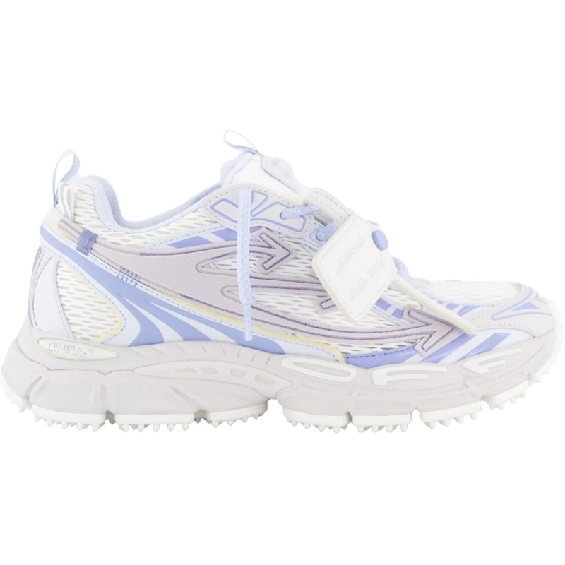 Off-White Low-Top-Sneaker Dames Ow Be Right Back Sneaker Grijs weiß