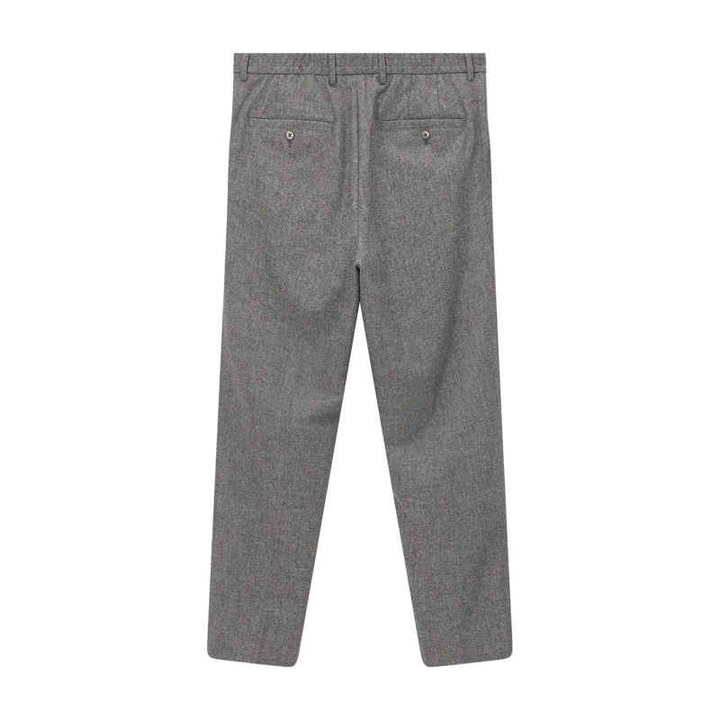 GTA Pantalon en tissu Hose Davide aus Woll-Mix grau(Image 7)