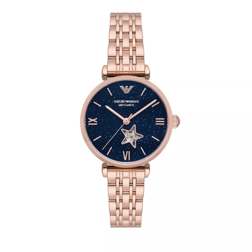 Emporio Armani Automatic Stainless Steel Watch Rose Gold-Tone Automatikuhr
