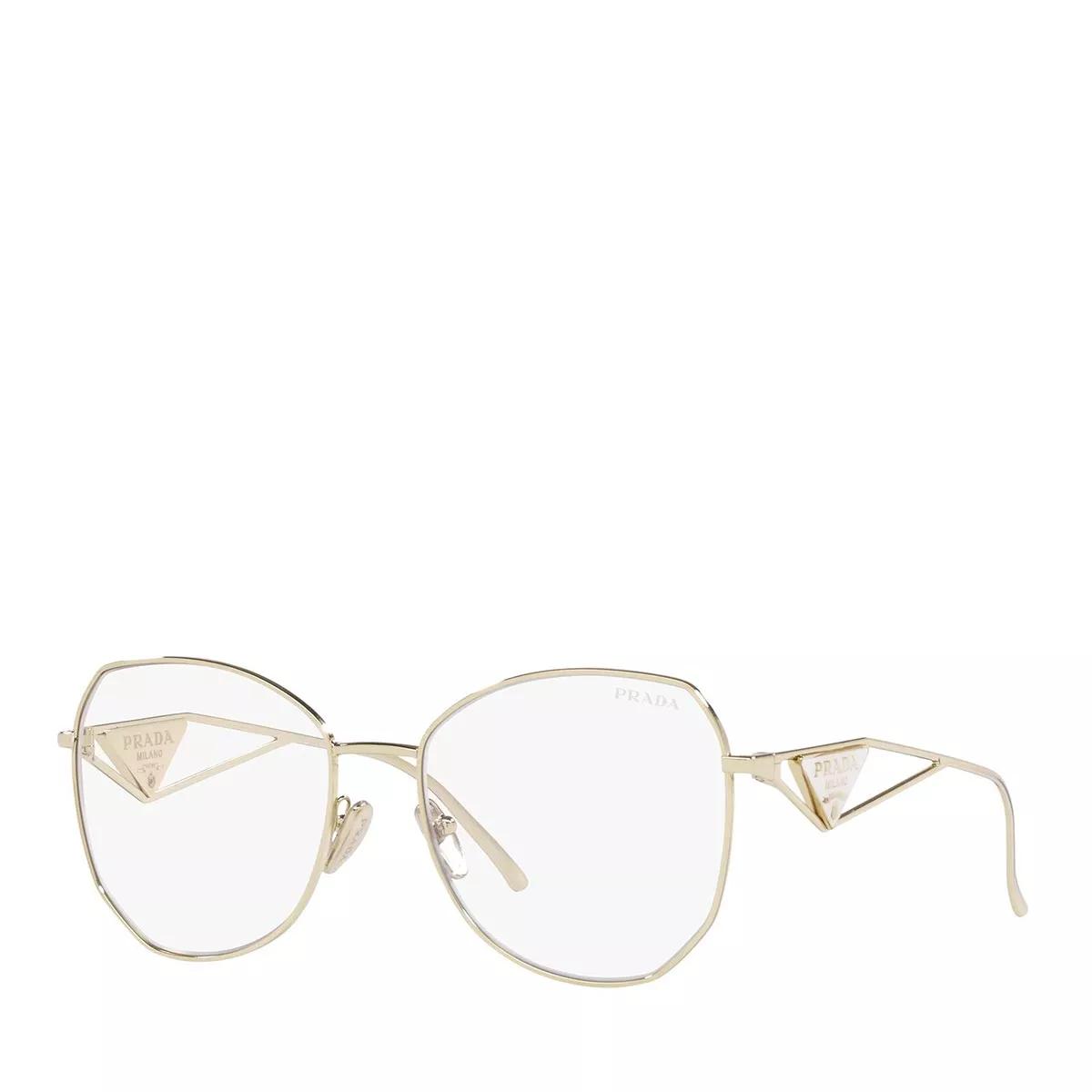 Prada cheap glasses gold