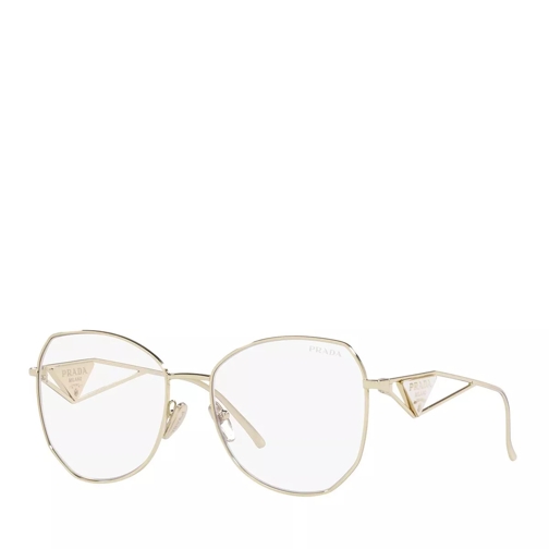 Prada Glasses 0PR 57YS Pale Gold Brille