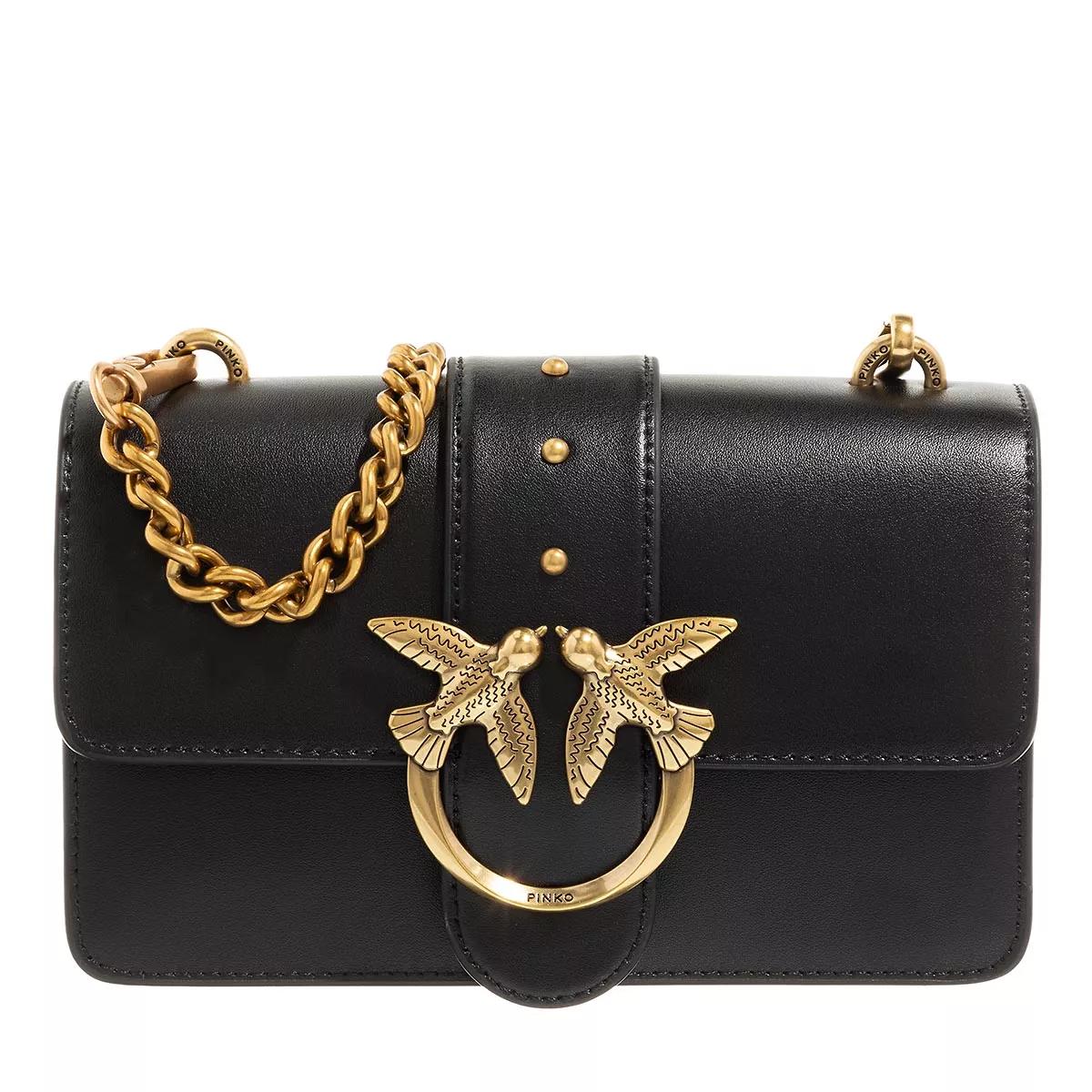 Pinko mini discount love bag black