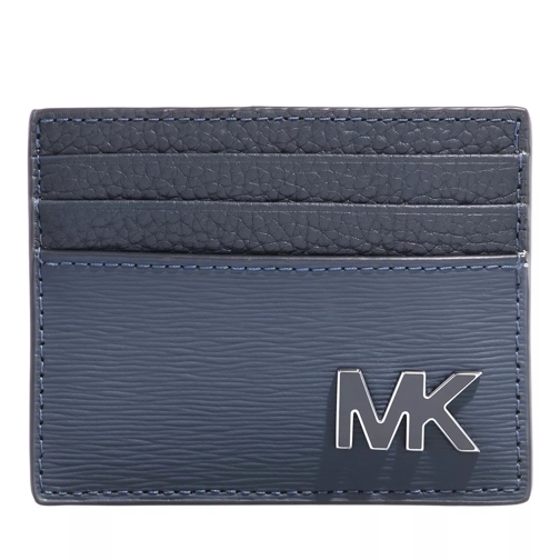 MICHAEL Michael Kors Tall Card Case Navy Porta carte di credito