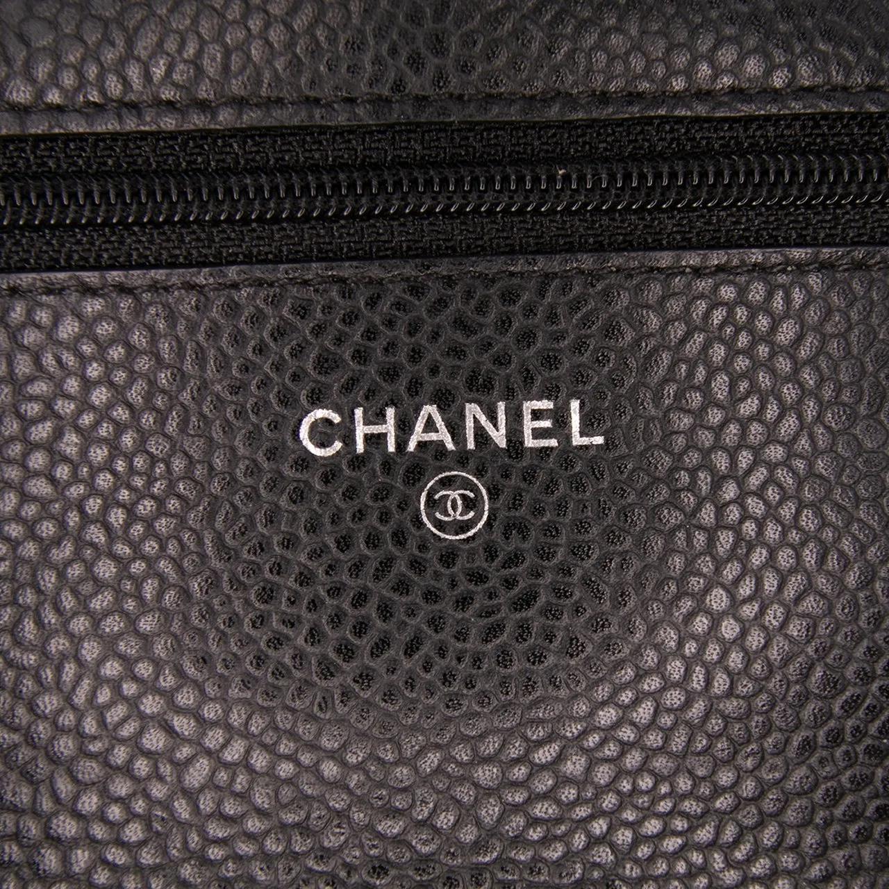 Thumbnail - Chanel Hobo Bags - CC Quilted Caviar Wallet on Chain - Gr. unisize - in Schwarz - für Damen