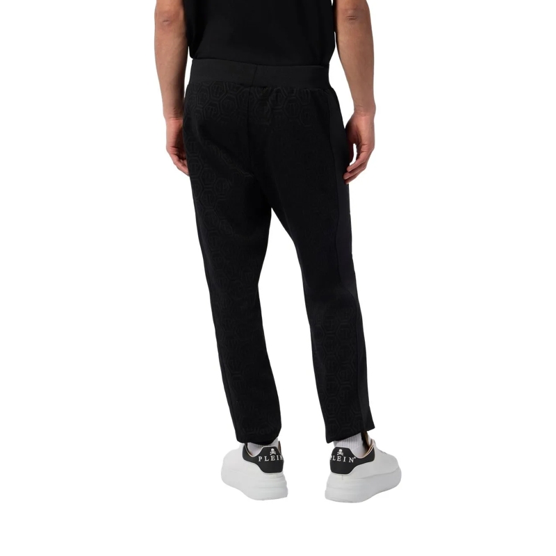 Philipp Plein Jogginghose Composed Jogger Pants Monogram Monogram schwarz(Image 3)