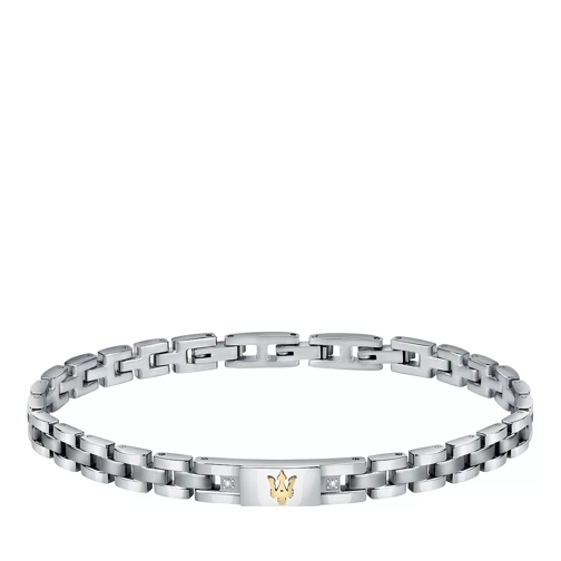 Maserati Bracelet with Diamonds Steel/Silver Armband