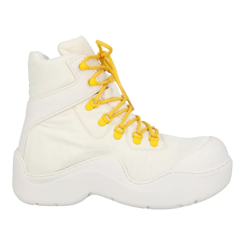 Bottega Veneta Bottes Puddle Bomber Creme Neutrals