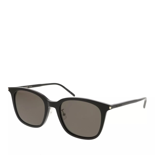 Saint Laurent SL 489/K-001 55 Sunglass Unisex Acetate Black-Black-Black Sunglasses