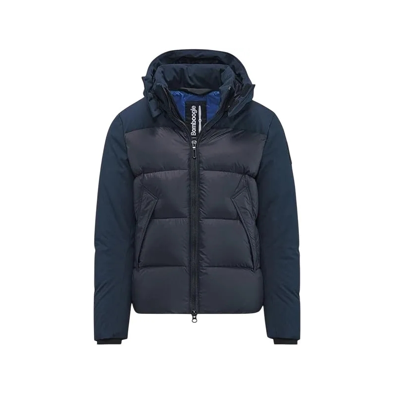 Bomboogie Doudoune Padded Jacket With Fixed Hood Black