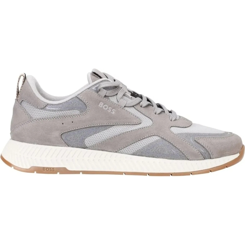 Boss Low-Top-Sneaker Titanium Runner Sneakers grau