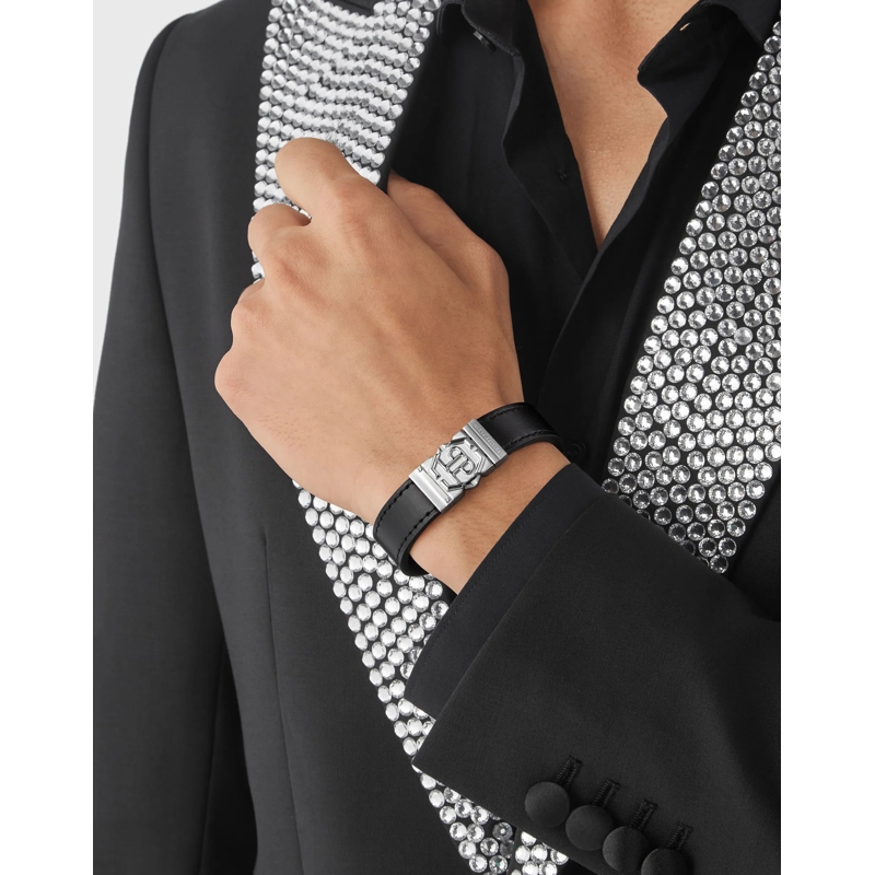 Philipp Plein Armband Armband Hexagon Tactical Buckle silber(Image 4)