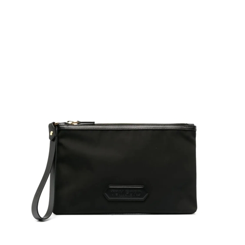 Tom Ford Black Envelope Bag Black Sac à bandoulière