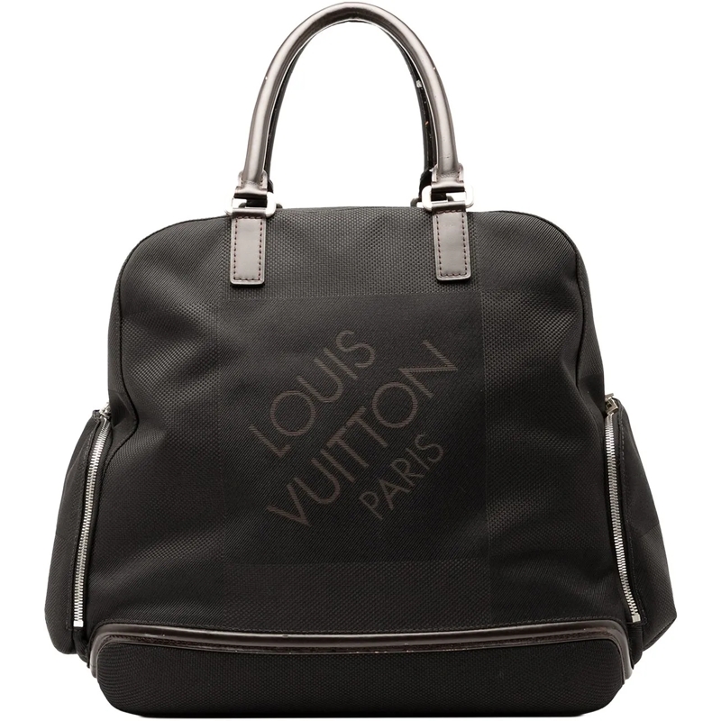 Louis Vuitton Weekender Damier Geant Aventurier Polaire schwarz