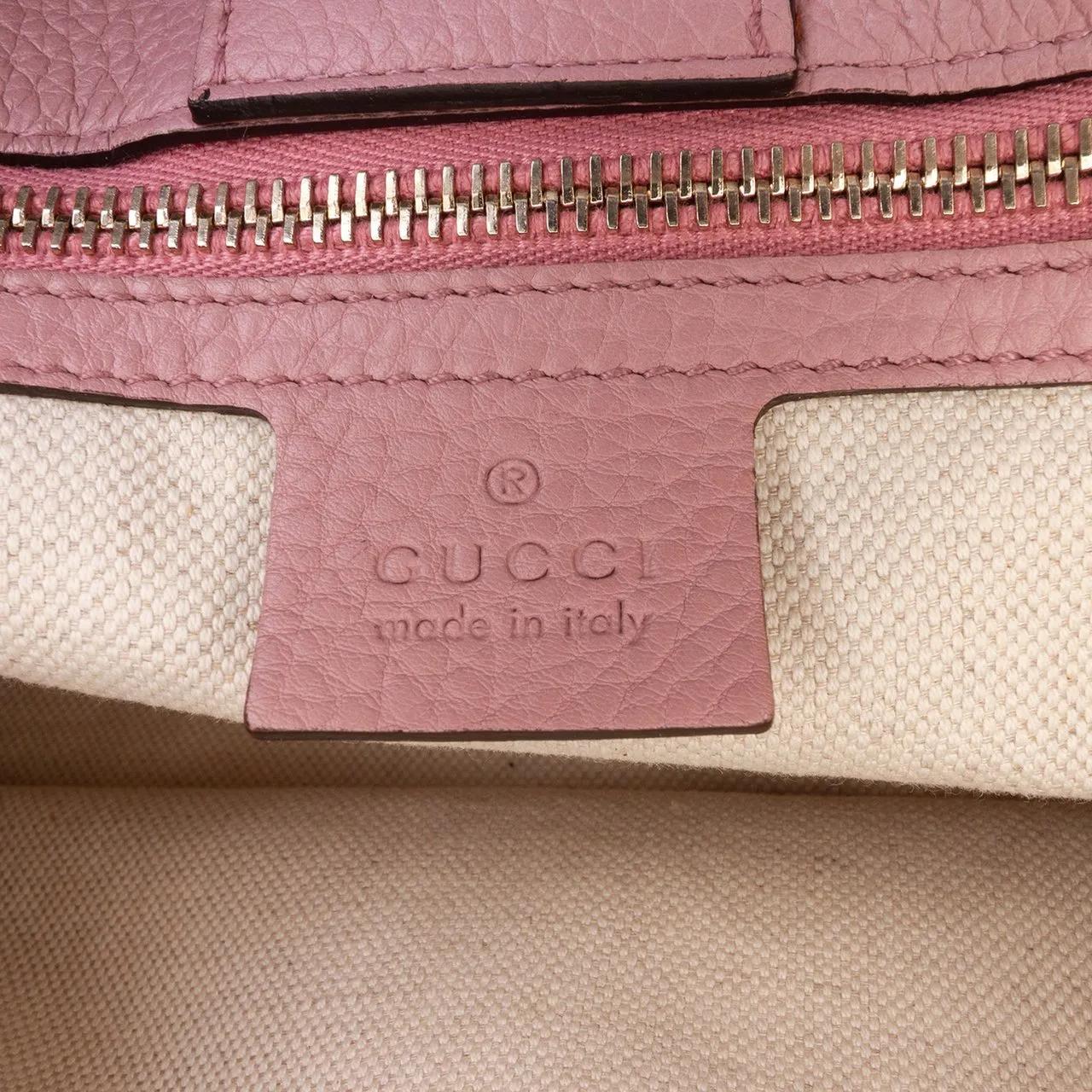 Thumbnail - Gucci Hobo Bags - Medium Calfskin Bamboo Shopper Satchel - Gr. unisize - in Gold - für Damen