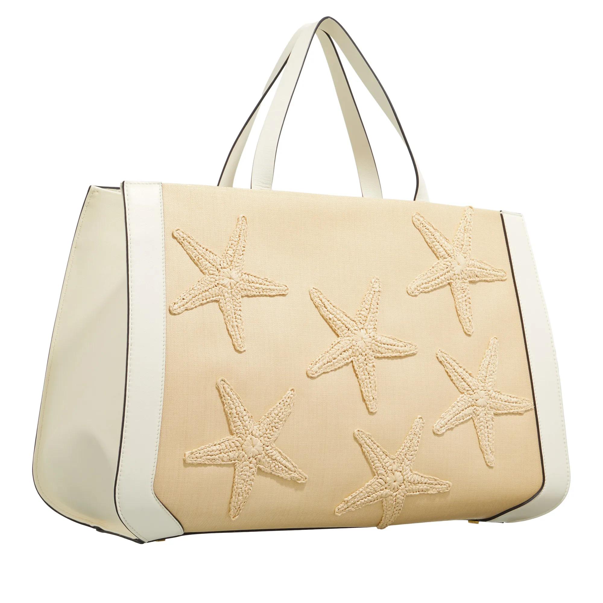 Valentino Garavani Pochettes Tote Bag Starfish Rafia in beige