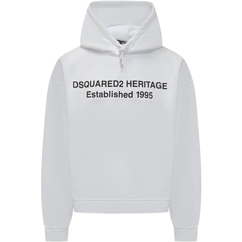 Dsquared2  Hoodie Heritage Logo weiß