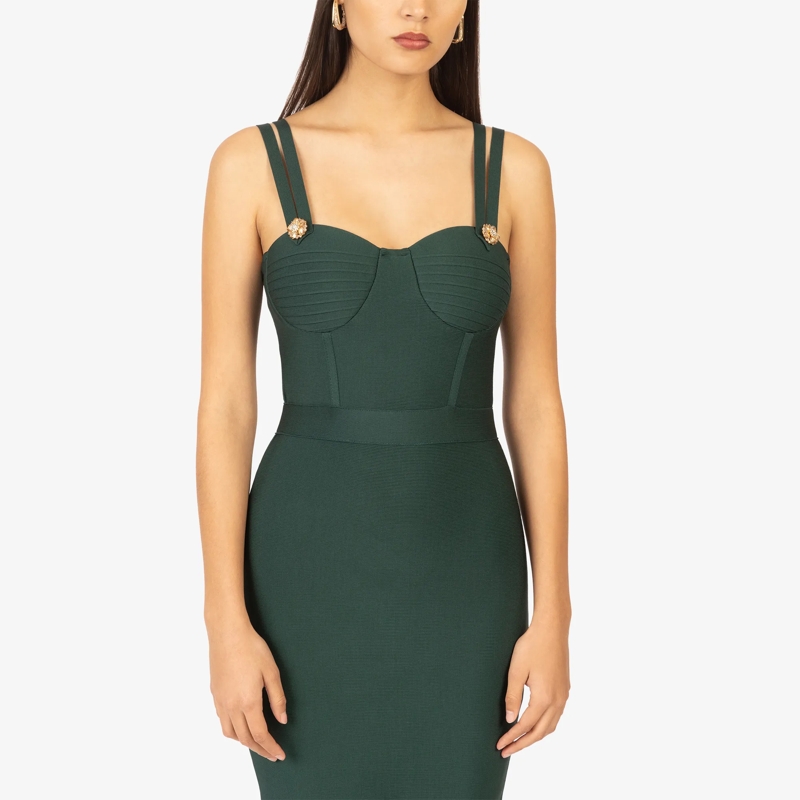 Kraimod Midikleid Bandagekleid grün(Image 21)