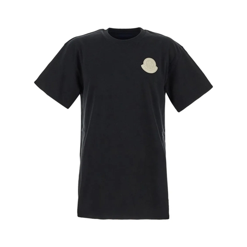 Moncler T-Shirts Black Classic T-Shirt Black