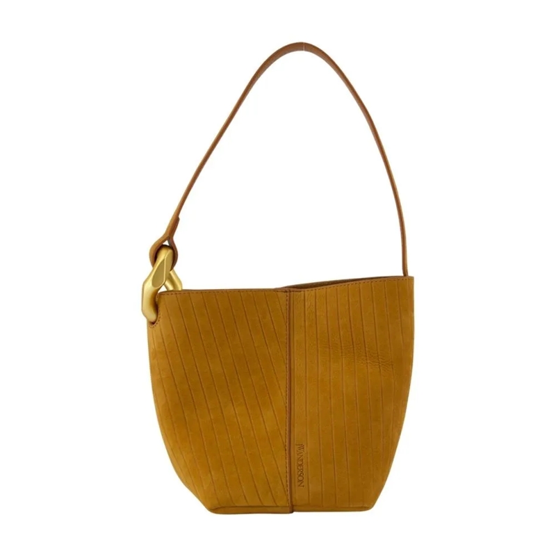 J.W.Anderson Sac à bandoulière Corner Small Shoulder Bag - Leather - Brown Brown