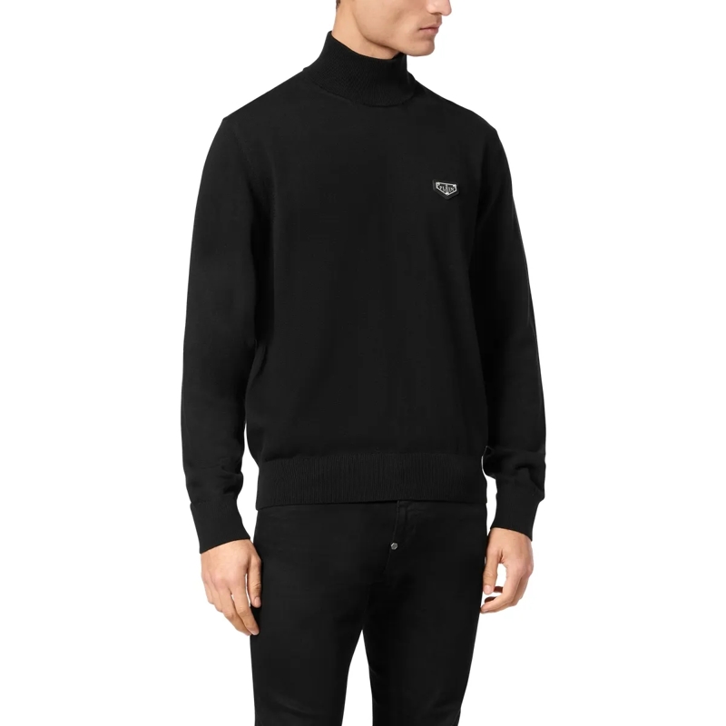 Philipp Plein  Rollkragenpullover schwarz(Image 4)