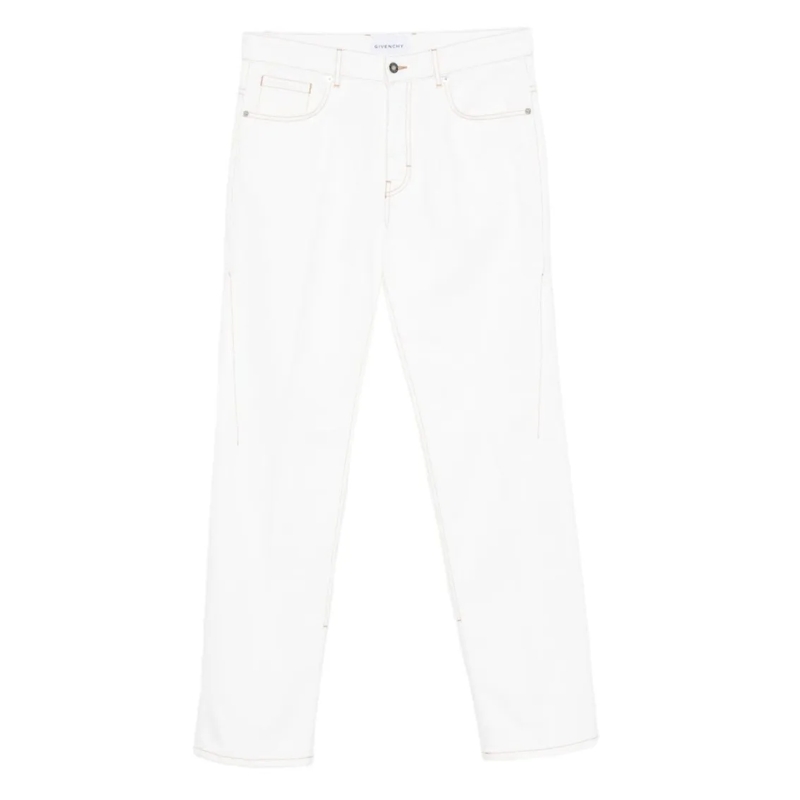 Givenchy Jeans Straight Fit Jean Jeans Grey White